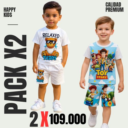 BURDA NIÑO PACK X 2