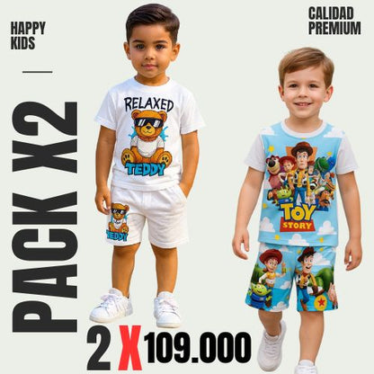 BURDA NIÑO PACK X 2