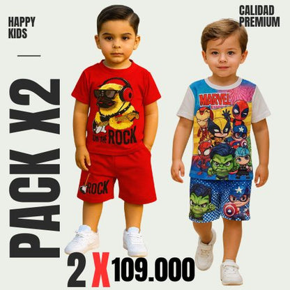 BURDA NIÑO PACK X 2