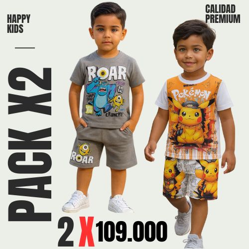 BURDA NIÑO PACK X 2
