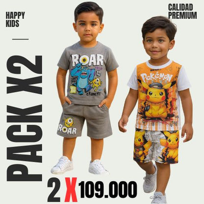 BURDA NIÑO PACK X 2