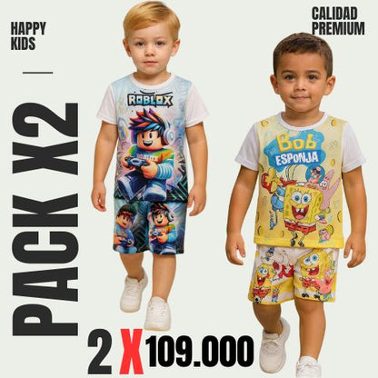 BURDA NIÑO PACK X 2