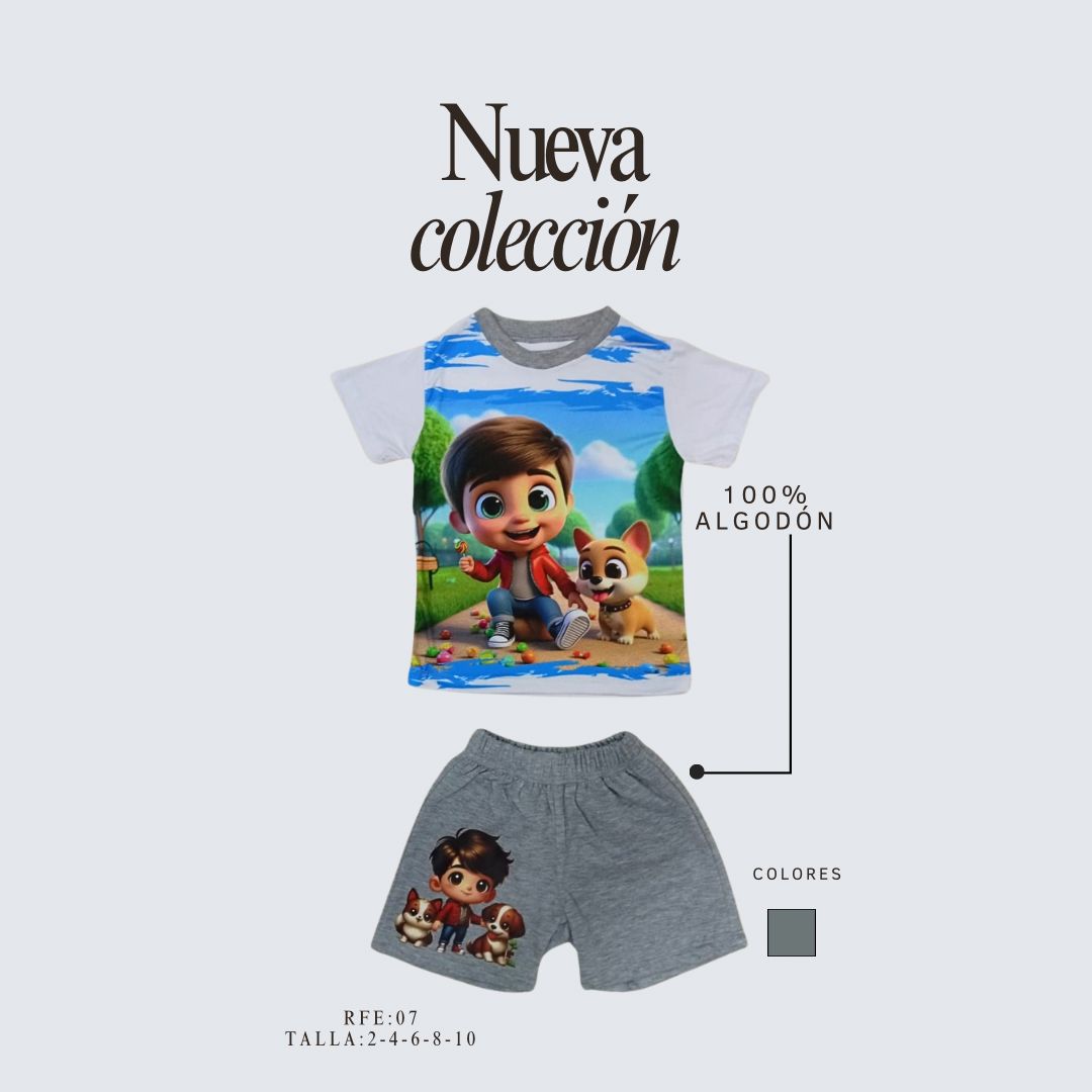 CONJUNTO DE NIÑO LO MAS VENDIDO