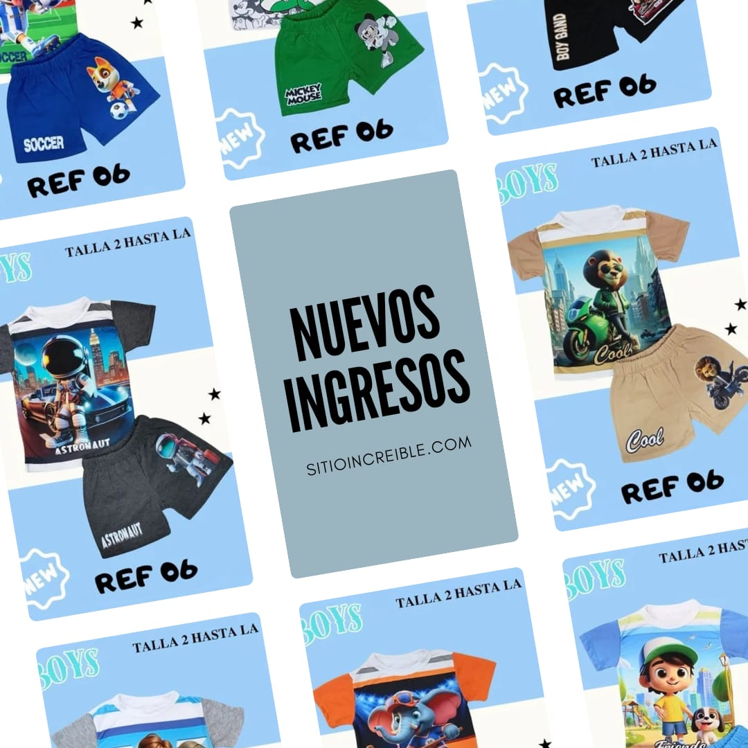 CONJUNTO DE NIÑO LO MAS VENDIDO (copia)